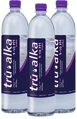 Bottled alkaline water Delivery image