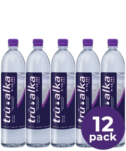 12 Pack (16.9 oz.) "Tru Alka" Alkaline Water Image